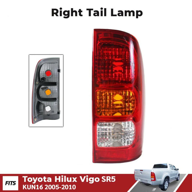 Tail Light Rear Lamp RH Fits Toyota Hilux Vigo SR5 KUN16 MK6 Pickup 2005-10 D06