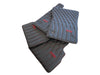 Mercedes-Benz G Class W461 Black Leather Floor Mats (1979-2008)