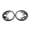 Harley Electra Glide Motorcycle Front Speaker Grill Trim Covers (14-22)