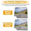 Chevrolet Silverado 1500 Heated Left Upper Side Rearview Mirror Glass (2007-2013)