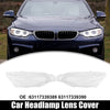 BMW F30 F31 F35 Pair Front Headlight Lens Cover (2013-2016)