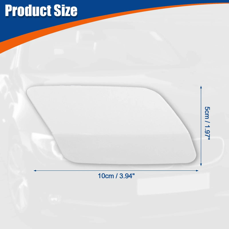 BMW E92 E93 (2011-2013) White Right Side Front Bumper Washer Nozzle Cover