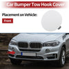 BMW X5 F15 M (2014-2018) White 1 Pc Tow Hook Cover