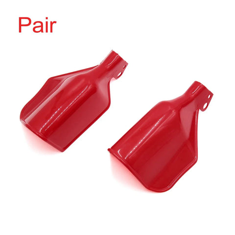 Yamaha 2 x Pair Red Plastic Handlebar Hand Guard
