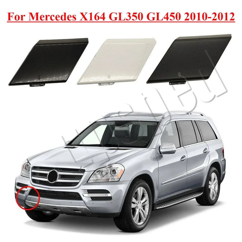 Mercedes X164 GL350 GL450 Front Bumper Tow Hook Eye Cover Cap (2010–2012)