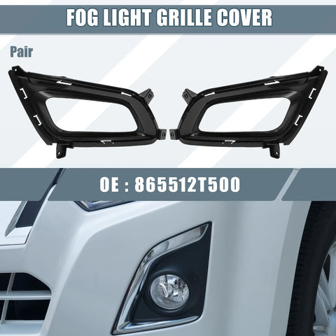Kia Optima K5 Front Left Right Fog Light Grille Cover Trim (2014-2015)