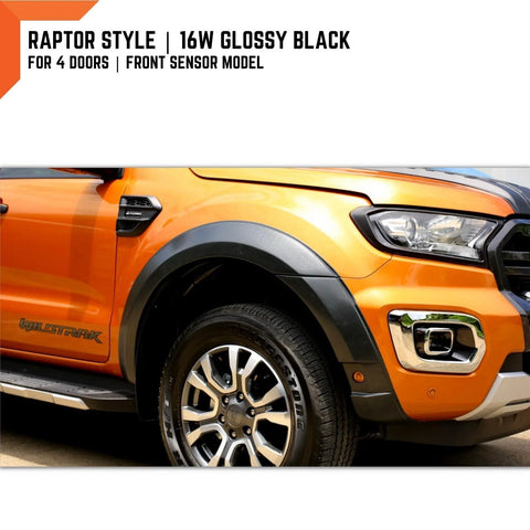 Ford Ranger PX3 16W Black Fender Flare Arch (2018-2021)