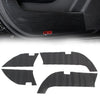 Mercedes Benz GLE W166 4 x Door Anti Kick Pad Covers (2015-2019)