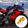 Aluminum Motorcycle Hanging Hook Hexagon Wrench Screw Nut Yellow