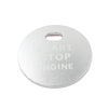 Mazda 3 6 Atenza CX-5 Silver Engine Start Push Button Cover Trim (2014-2023)