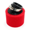 125cc PIT Quad Dirt Bike ATV 37mm 38mm Bent Angled Foam Pod Air Filter