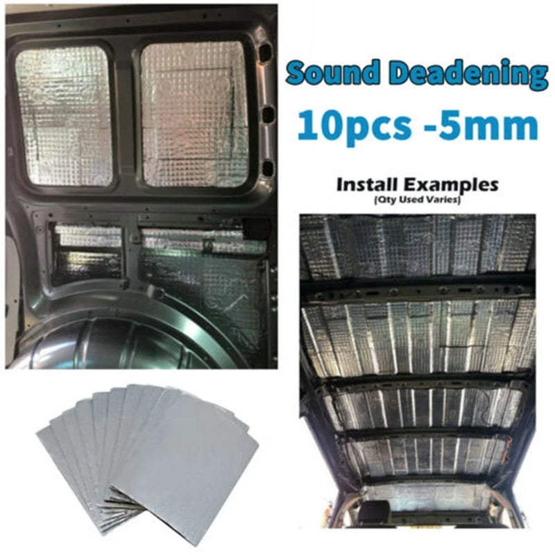 Car Silent Compact Van 10 Sheets / 5mm / Sound Deadening Damping Mat