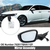 Honda Accord Left Side Door Mirror Assembly White (2018-2022)