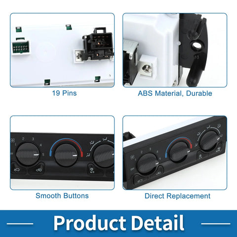 Chevrolet Avalanche HVAC A/C Heater Climate Control Panel (2005-2006)