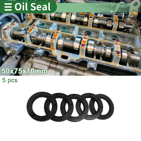 Make Model Oil Seal 50x75x10mm Rotary Shaft Seal NBR Rubber