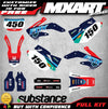 Honda CRF 450X Decals Foxy Style Graphics Kit (2005-2016)