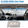 Nissan Passenger Side Sun Visor with Light and Mirror
