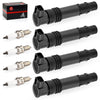 Suzuki GSX-R600 / 750 / 1000 4pcs Ignition Coils & Iridium Plugs (2004-2010)