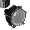 Harley Dyna, Street Bob, Electra, Road Glide Black Air Cleaner Intake Filter (2006-2023)