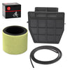 Kawasaki KLF250A 3 x Air Filter + Air Box Lid Cap + Seal (2003–2011)