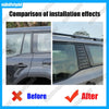 Prado Land Cruiser Rear Quarter Window C-pillar Trim (2024–2025)