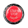 BMW E90 E92 E93 Z4 Carbon Fiber Red Engine Start Stop Button Ring