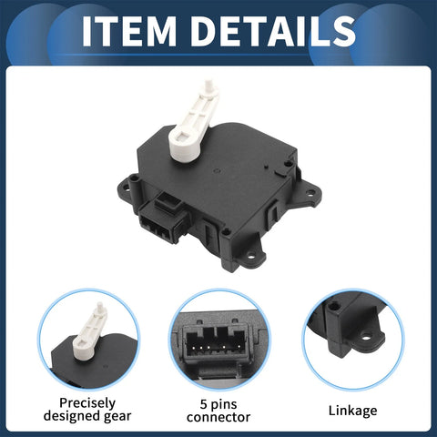 Chevrolet SS HVAC Heater Blend Door Actuator (2014-2015)