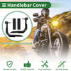 Motorcycle Hand Grips Covers Diamond Pattern