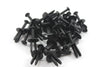 25x Plastic Screw Rivet Scrivet m8 8mm Bike Trim Liner Bumper Panel Interior