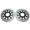 Honda CBR929RR, CBR954RR (2000-2003) Black Front Brake Disc Rotors