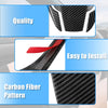 Honda Civic Carbon Fiber Black Steering Wheel Cover (2016-2021)