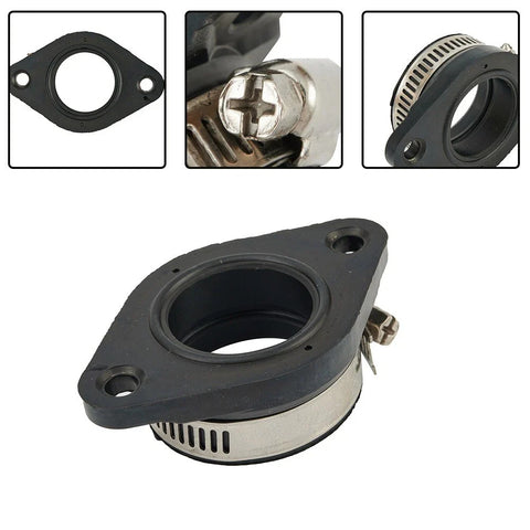 Carb Manifold-Boot 28/30mm Carburetor Manifold Intake Flange Adapter