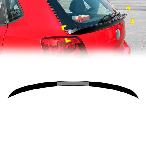 Volkswagen Polo Rear Trunk Spoiler Wing Lip (2009-2017)
