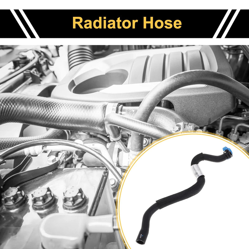 Land Rover LR2 (2008-2012) Rubber Black 1 x Pc Radiator Hose