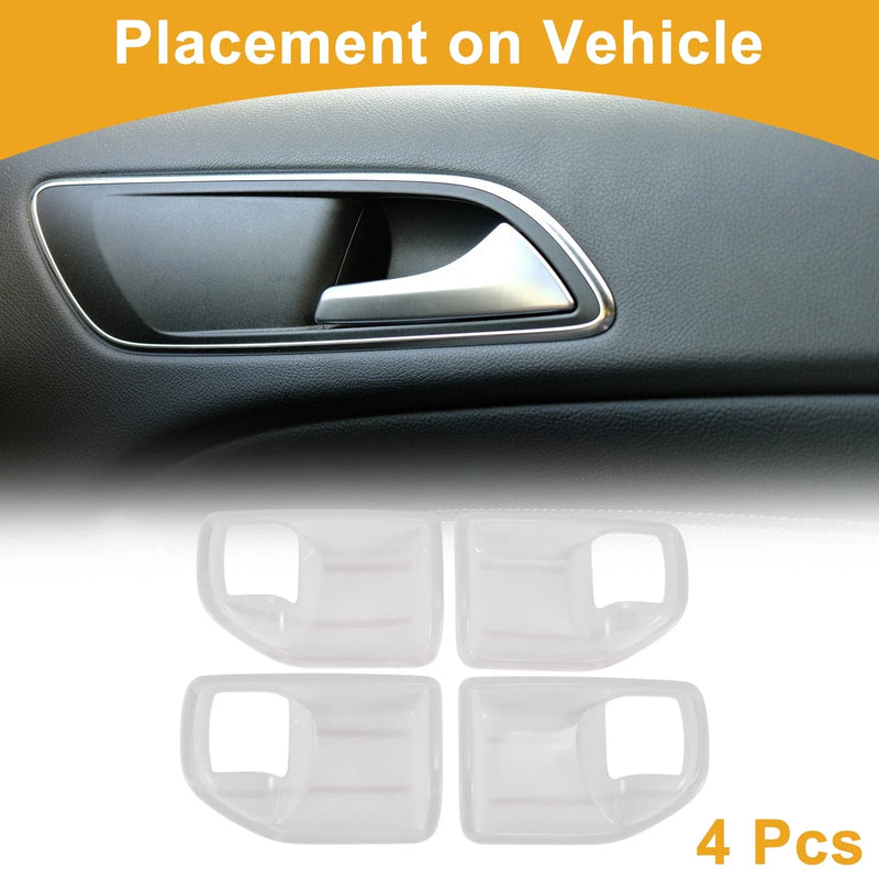Jeep Wrangler JK (2011-2017) 4 Pcs Interior Door Handle Bowl Cover Trim