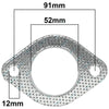 Nissan Gazelle S12 4cyl CA20E 2.0L SOHC 1984~1988 Exhaust Pipe Flange Gasket