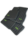 Rolls Royce Cullinan Black Leather 2019-2023 Floor Mats