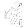 Range Rover Evoque Front Windshield A-Pillar Trim (2020-2022)