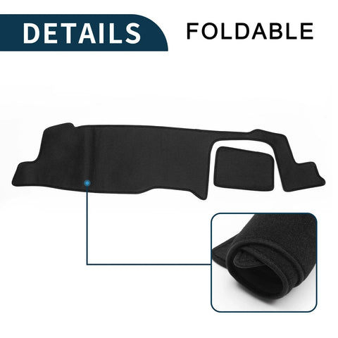 Suzuki MR52S / MR92S (2020-2024) - Black 1 Set Dashboard Cover Mat