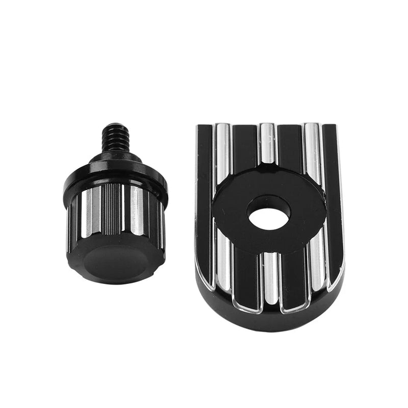 Harley Touring Rear Mudguard Seat Bolt Screw w/ Knob Cover (1996-2024)
