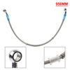 Motorcycle 95cm Braided Steel Brake Clutch Oil Hose Line