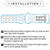 Ram 1500, Dodge, Chrysler Valve Cover Gasket (2002-2008)