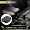Ford F-150 Microfiber Leather Carbon Fiber Black Arm Rest Cover (2004-2023)