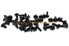 Honda CBR 600 RR Fairings Bolt Fixings Bolts Black Aluminium (2003–2006)