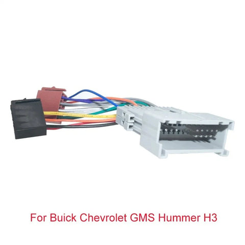 Suzuki Buick Chevy CD Radio Audio ISO Wiring Harness Adapter