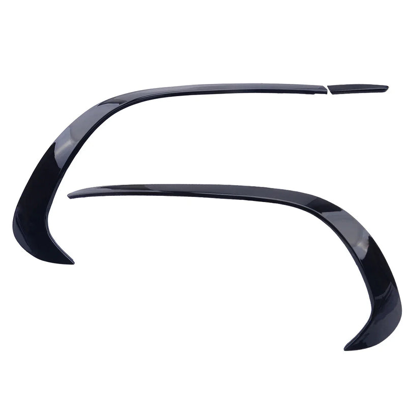 Benz W176 A250 AMG A45 Front Bumper Splitter Spoiler Canards (16-18)