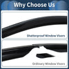 Chevrolet Trailblazer Side Vent Visors Black Window Deflectors (2021-2021)