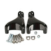 Harley Sportster 883 1200 Black Rear Passenger Footpeg Mount Clamp (04-13)