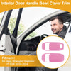 Jeep Wrangler Gladiator JT Pink Interior Door Handle Bowl Cover Trim (2018-2023)