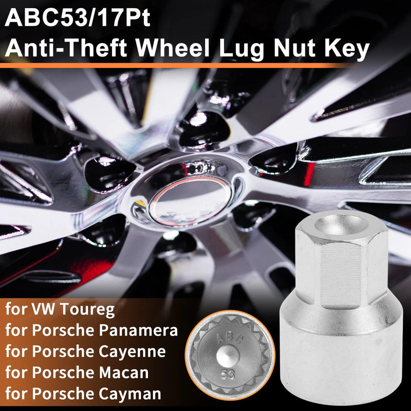 VW Touareg Wheel Lock Lug Nut